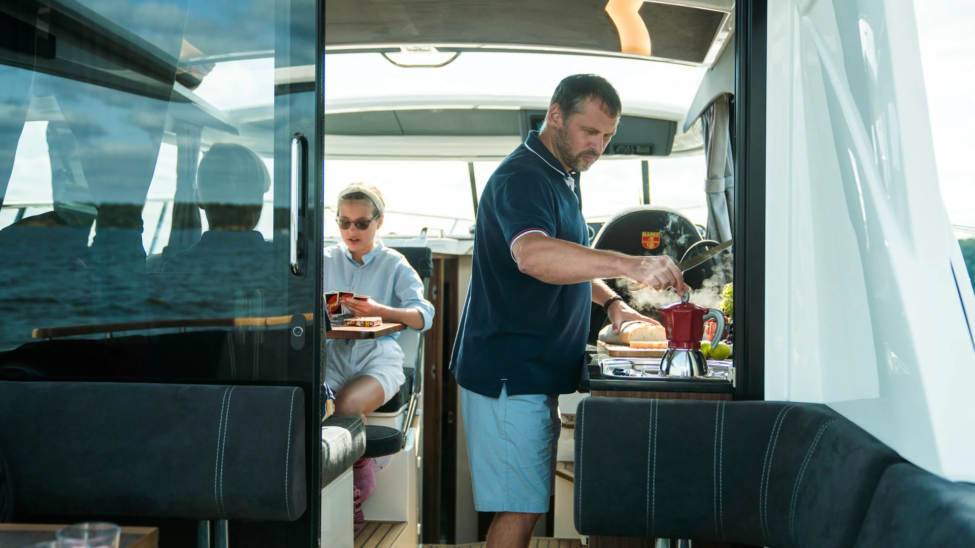 MAREX 330 Scandinavia interior photograph 28