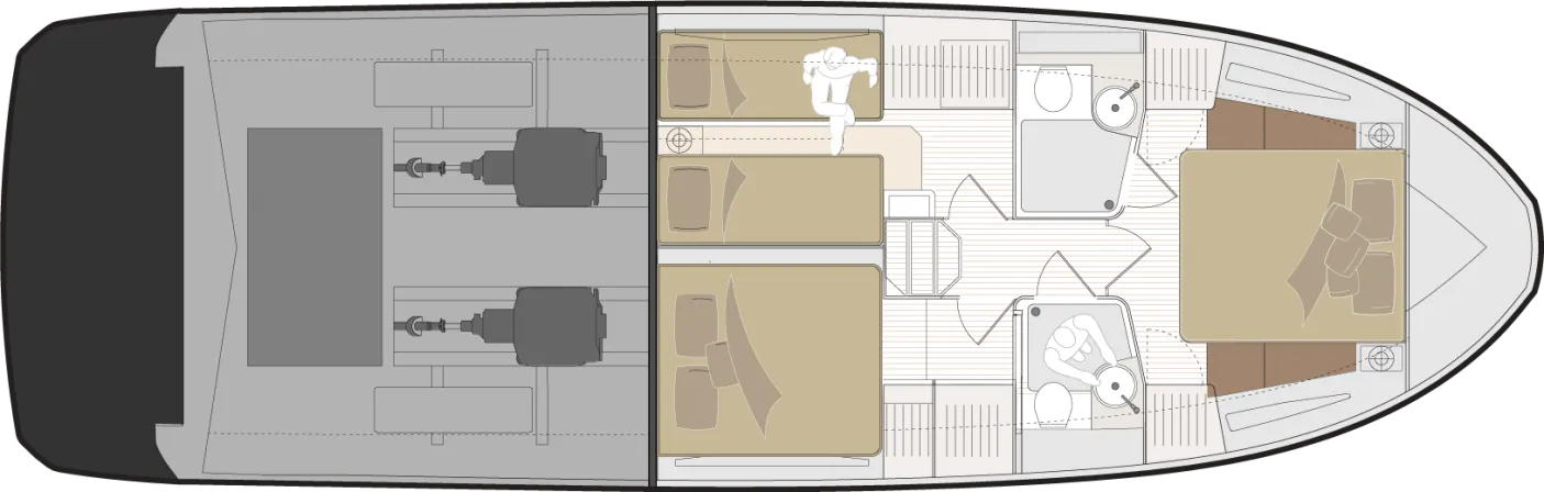 MAREX 440 Gourmet Cruiser layout drawing 4