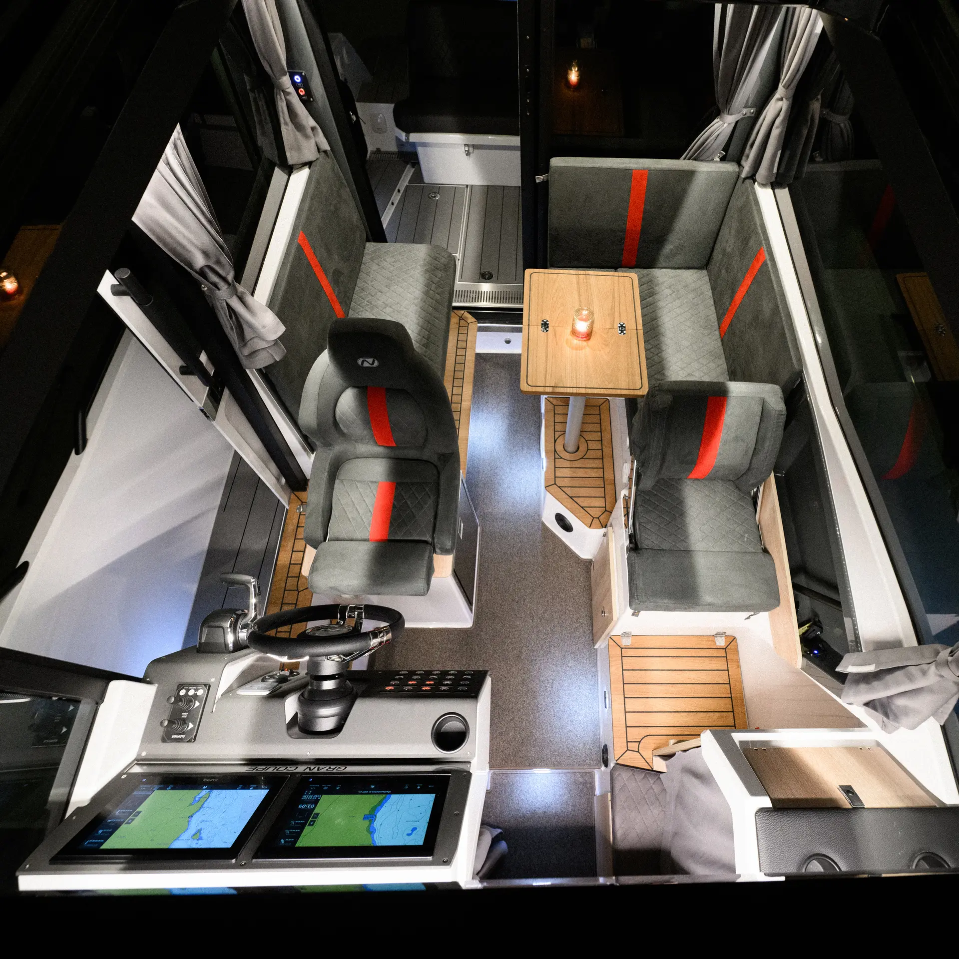 Nordkapp Coupe 905 V12 wheelhouse cabin and interior image 4