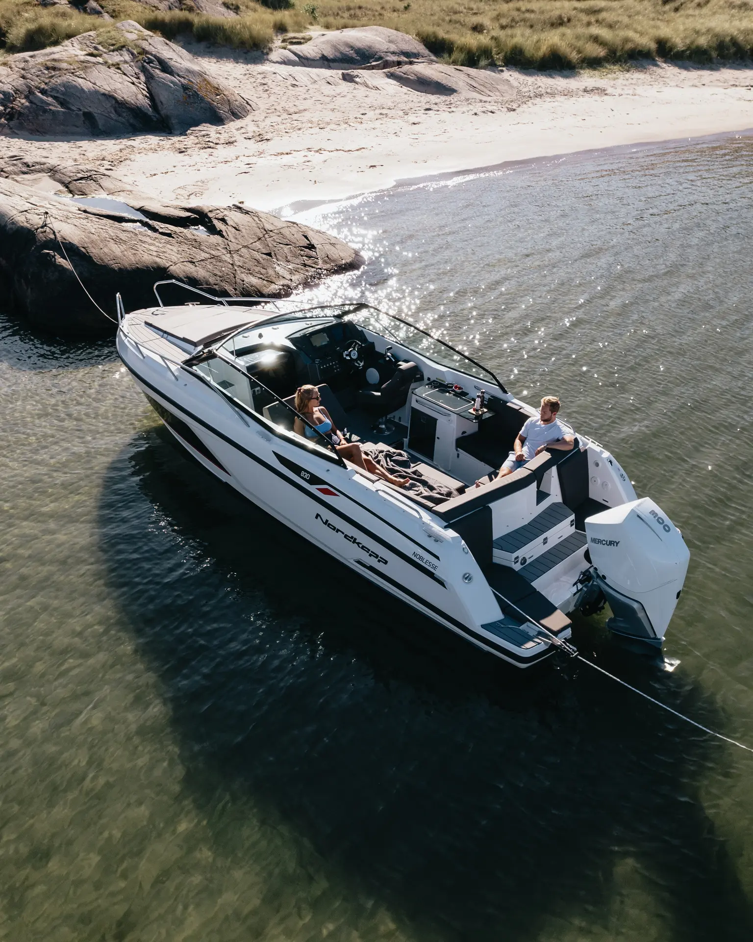 Nordkapp Noblesse 830 exterior performance and deck image 3